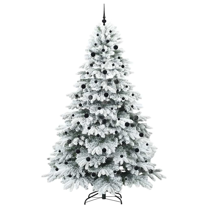 Brad de Crăciun artificial cu 300 LED Alb 240 cm PE și PVC WALTI