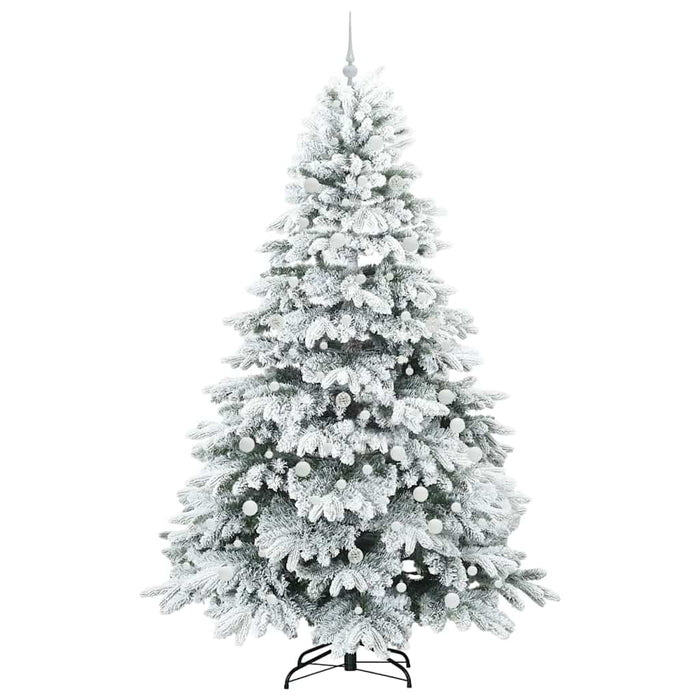Brad de Crăciun artificial cu 300 LED Alb 240 cm PE și PVC WALTI