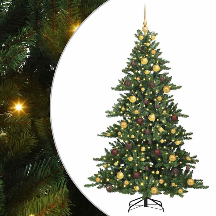 Brad de Crăciun artificial cu ramuri articulare Verde 180 cm WALTI