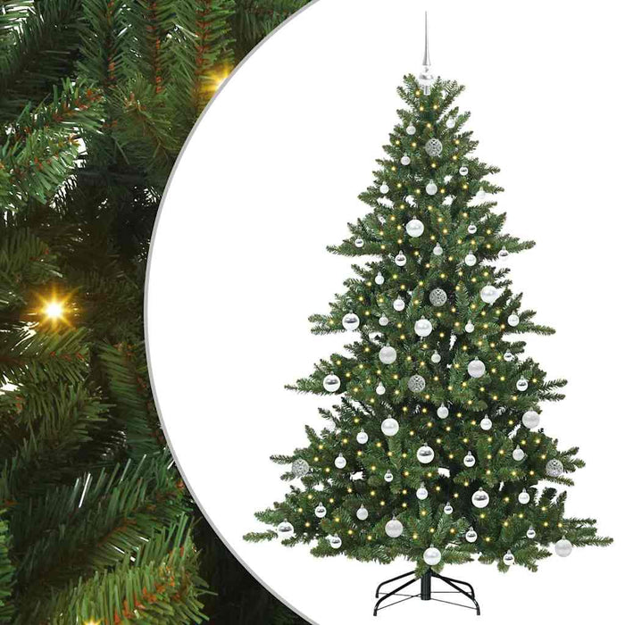 Brad de Crăciun artificial cu ramuri articulare 180cm PVC - WALTI WALTI