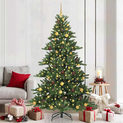 Brad de Crăciun artificial cu ramuri articulare Verde 210 cm - WALTI WALTI