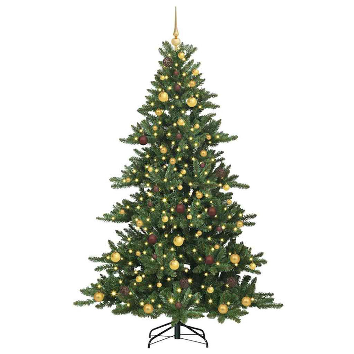 Brad de Crăciun artificial cu ramuri articulare Verde 210 cm WALTI