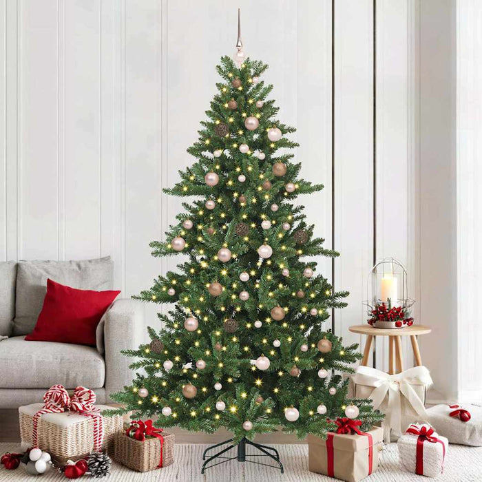 Brad de Crăciun artificial cu ramuri articulare Verde 210 cm - WALTI WALTI