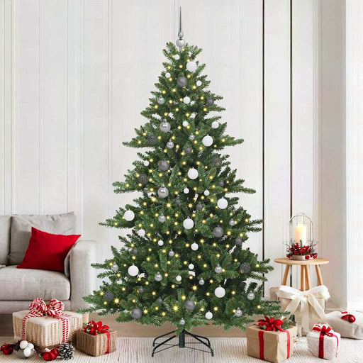 Brad de Crăciun artificial cu ramuri articulare Verde 210 cm - WALTI WALTI