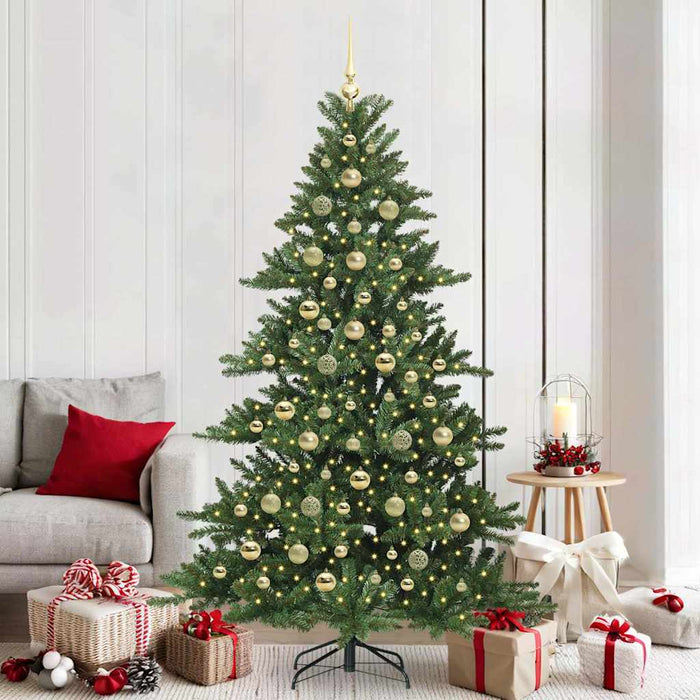 Brad de Crăciun artificial cu ramuri articulare Verde 210 cm WALTI