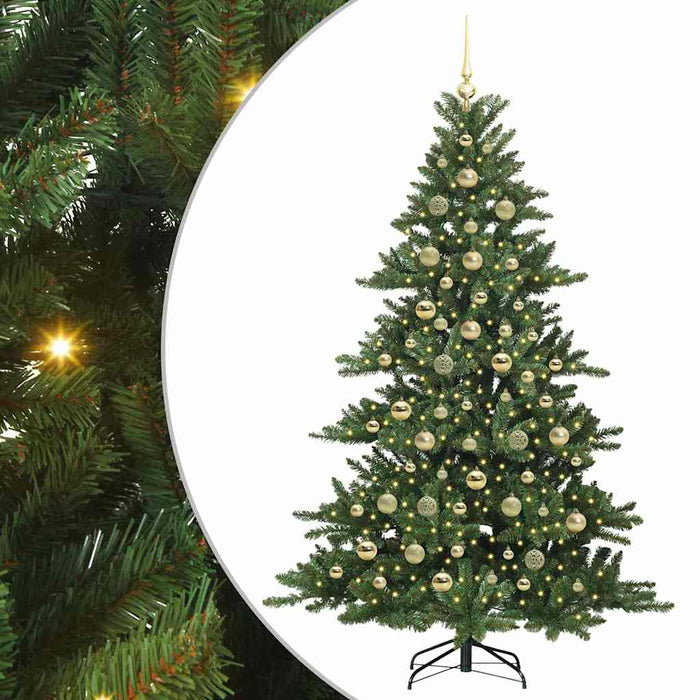 Brad de Crăciun artificial cu ramuri articulare Verde 210 cm WALTI