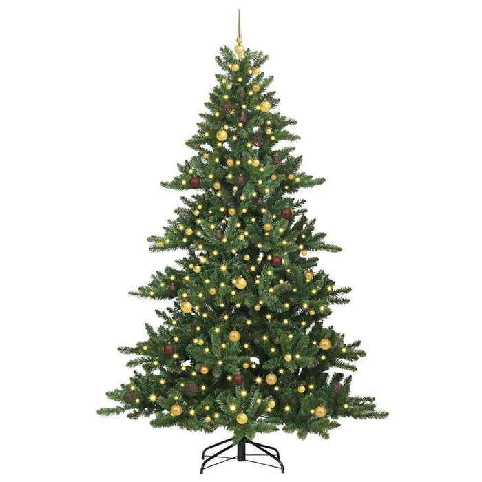 Brad de Crăciun artificial cu ramuri articulare Verde 240 cm WALTI