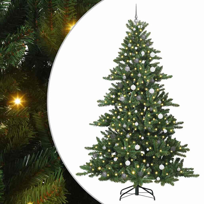 Brad de Crăciun artificial cu ramuri articulare Verde 240 cm WALTI