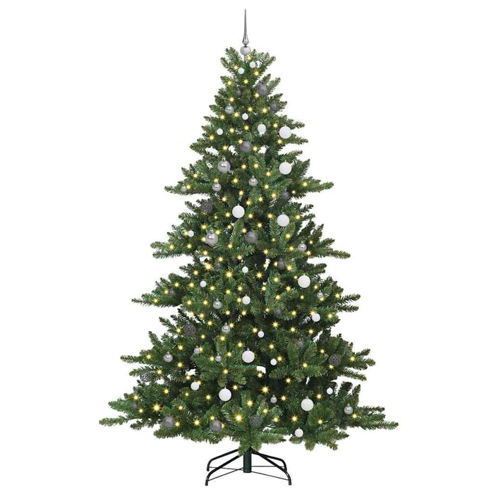 Brad de Crăciun artificial cu ramuri articulare Verde 240 cm WALTI