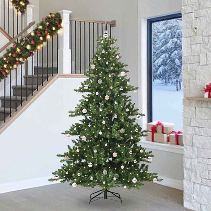 Brad de Crăciun artificial cu ramuri articulare Verde 240 cm - WALTI WALTI