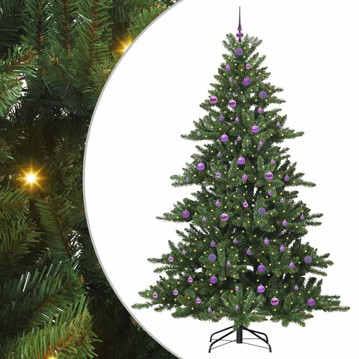 Brad de Crăciun artificial cu ramuri articulare Verde 240 cm - WALTI WALTI