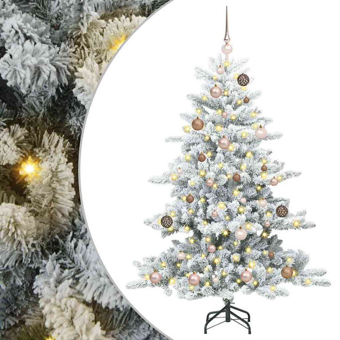 Brad de Crăciun artificial cu ramuri articulare Alb 150 cm - WALTI WALTI