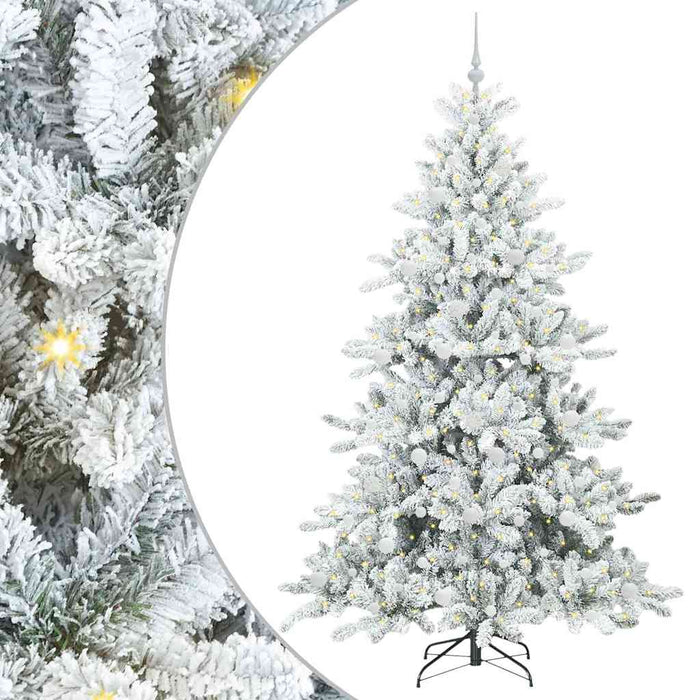 Brad de Crăciun artificial cu ramuri articulare 210 cm PVC - WALTI WALTI
