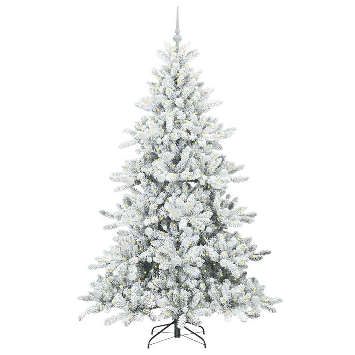 Brad de Crăciun artificial cu ramuri articulare 210 cm PVC - WALTI WALTI
