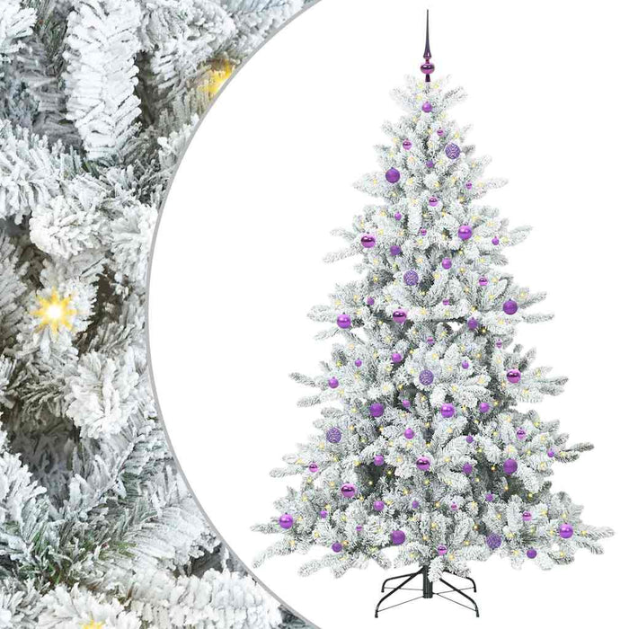 Brad de Crăciun artificial cu ramuri articulare 210cm PVC - WALTI WALTI