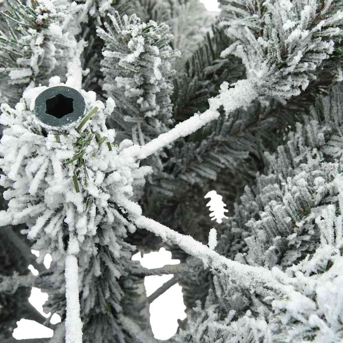 Brad de Crăciun artificial cu ramuri articulare Alb 240 cm WALTI
