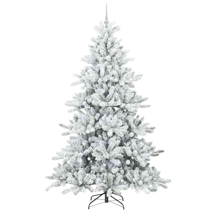 Brad de Crăciun artificial cu ramuri articulare Alb 240 cm WALTI