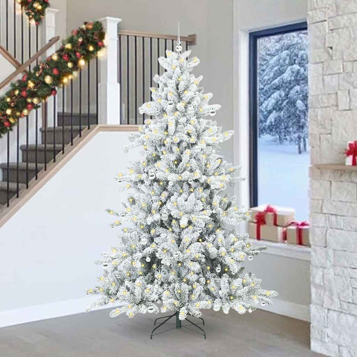 Brad de Crăciun artificial cu ramuri articulare Alb 240 cm - WALTI WALTI