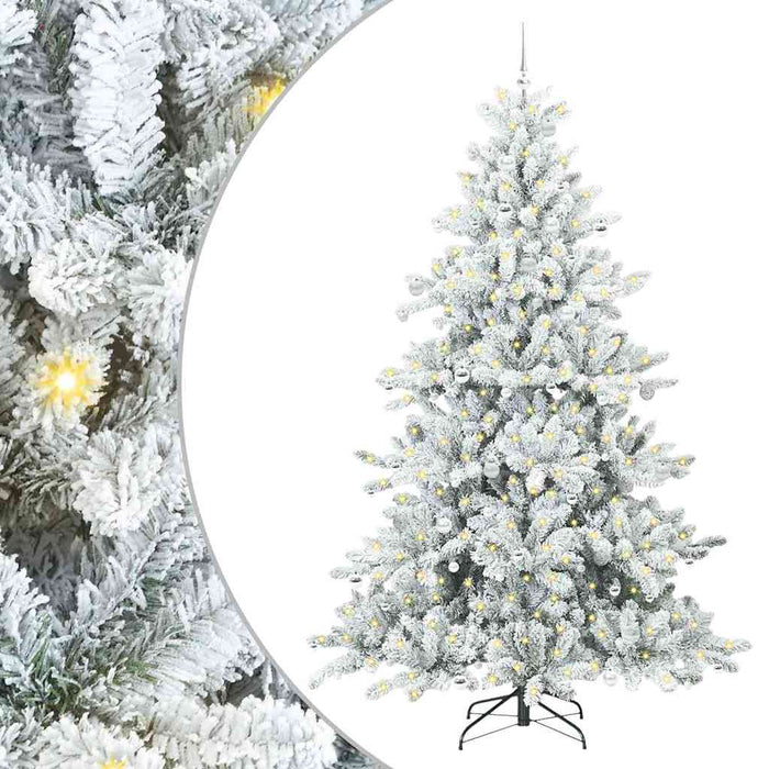 Brad de Crăciun artificial cu ramuri articulare Alb 240 cm - WALTI WALTI