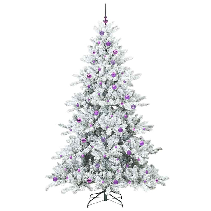 Brad de Crăciun artificial cu ramuri articulare Alb 240 cm WALTI