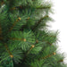 Brad de Crăciun artificial cu 150 LED Verde 120 cm PE și PVC - WALTI WALTI