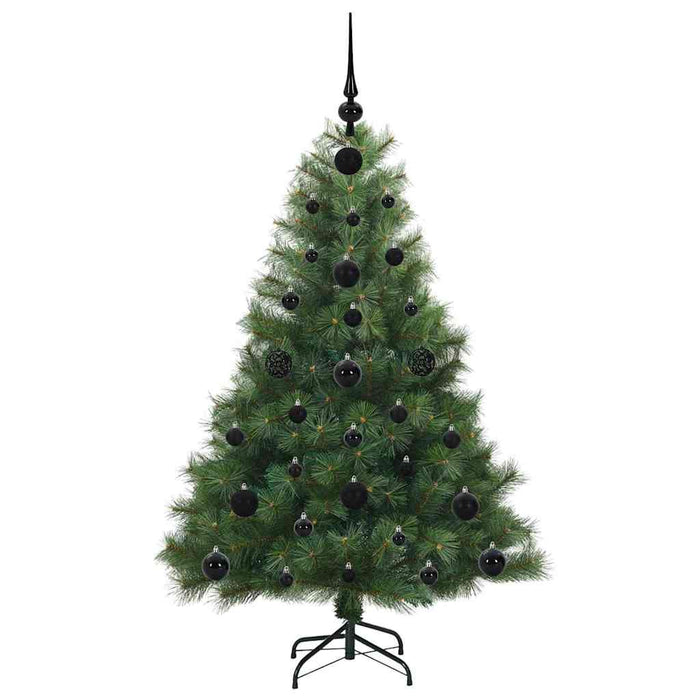 Brad de Crăciun artificial cu 150 LED Verde 120 cm PE și PVC - WALTI WALTI