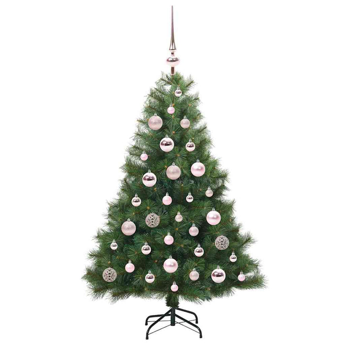 Brad de Crăciun artificial cu 150 LED Verde 120 cm PE și PVC - WALTI WALTI