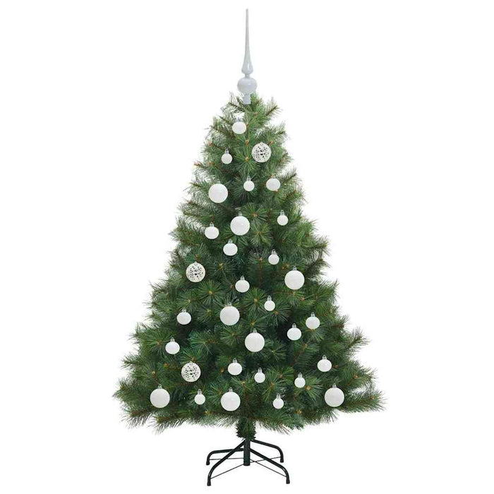 Brad de Crăciun artificial cu 150 LED Verde 120 cm PE și PVC - WALTI WALTI