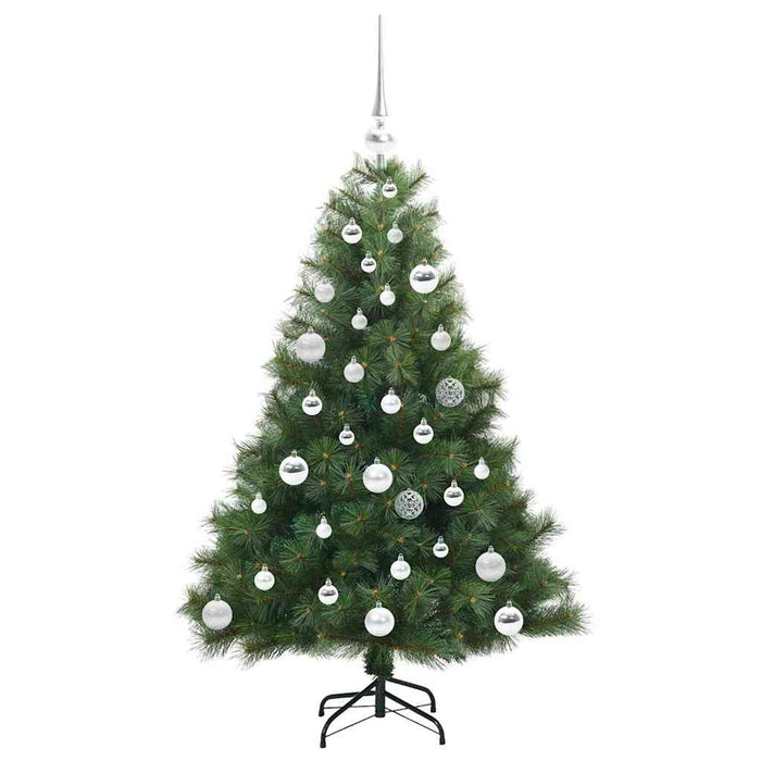 Brad de Crăciun artificial cu 150 LED Verde 120 cm PE și PVC - WALTI WALTI
