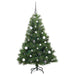 Brad de Crăciun artificial cu 150 LED Verde 150 cm PE și PVC - WALTI WALTI