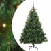 Brad de Crăciun artificial cu 150 LED Verde 150 cm PE și PVC - WALTI WALTI