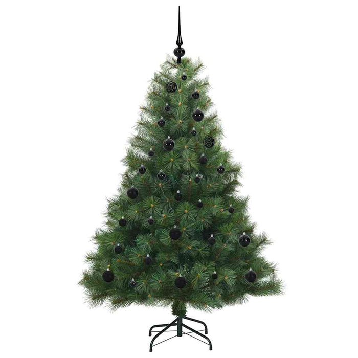 Brad de Crăciun artificial cu 150 LED Verde 150 cm PE și PVC - WALTI WALTI
