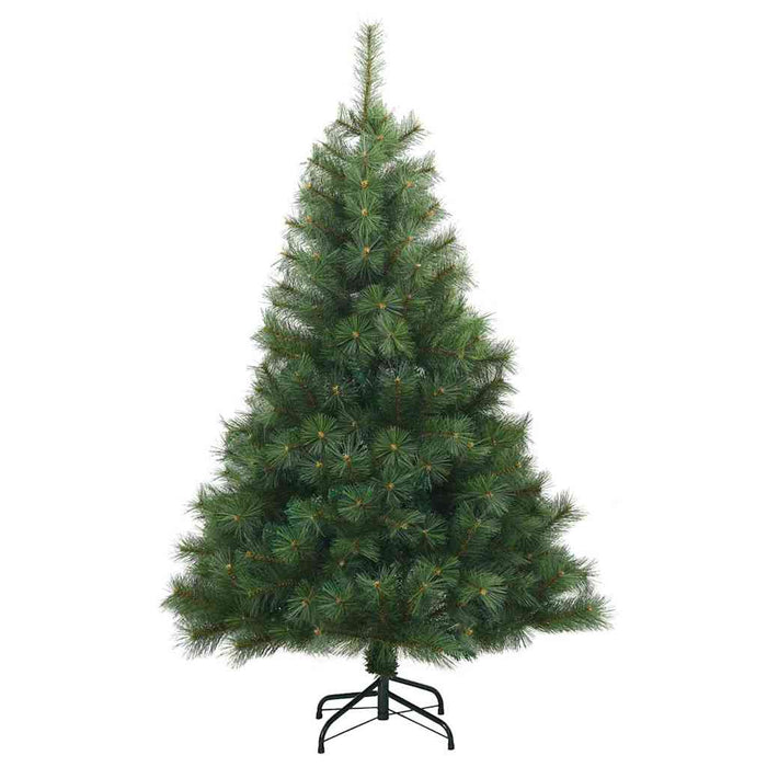 Brad de Crăciun artificial cu 150 LED Verde 150 cm PE și PVC - WALTI WALTI