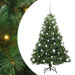 Brad de Crăciun artificial cu 150 LED Verde 150 cm PE și PVC - WALTI WALTI