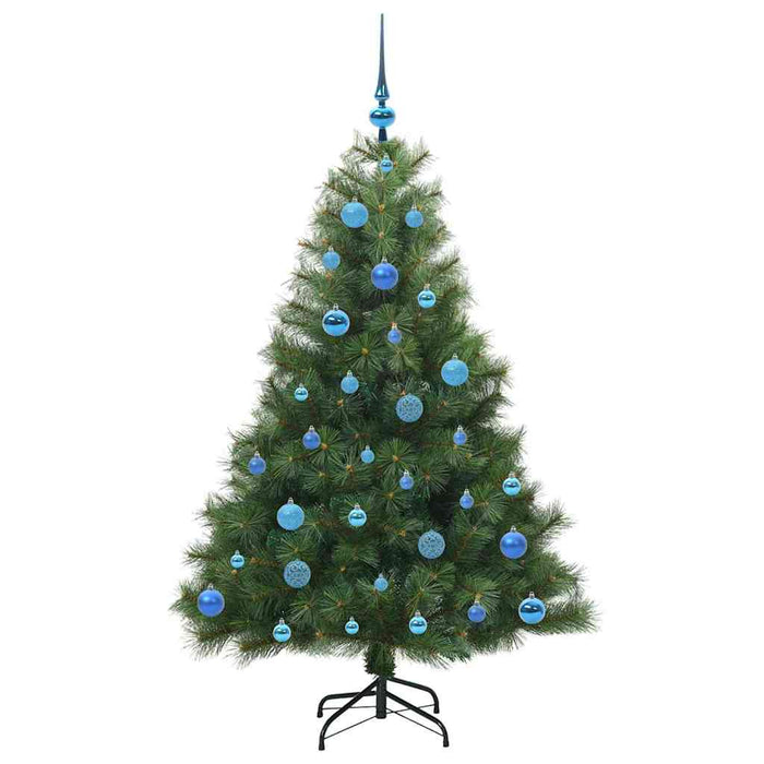 Brad de Crăciun artificial cu 150 LED Verde 150 cm PE și PVC - WALTI WALTI