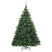 Brad de Crăciun artificial cu 300 LED Verde 180 cm PE și PVC - WALTI WALTI