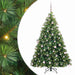Brad de Crăciun artificial cu 300 LED Verde 180 cm PE și PVC - WALTI WALTI