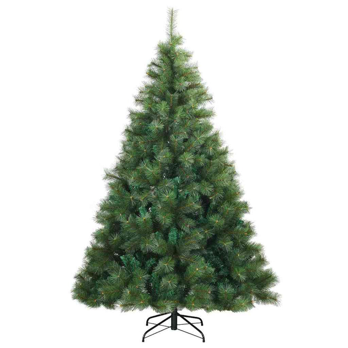 Brad de Crăciun artificial cu 300 LED Verde 240 cm PE și PVC - WALTI WALTI