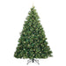 Brad de Crăciun artificial cu 300 LED Verde 240 cm PE și PVC - WALTI WALTI
