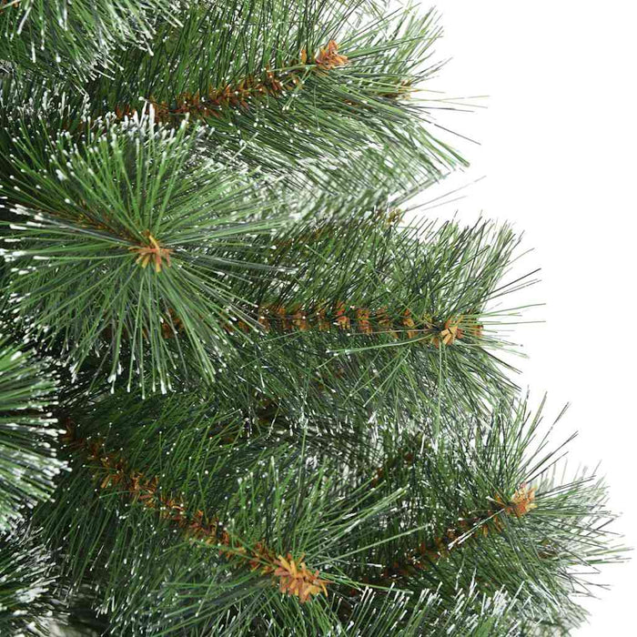 Brad de Crăciun artificial cu 150 LED Verde 120 cm PE și PVC WALTI