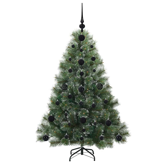 Brad de Crăciun artificial cu 150 LED Verde 120 cm PE și PVC WALTI