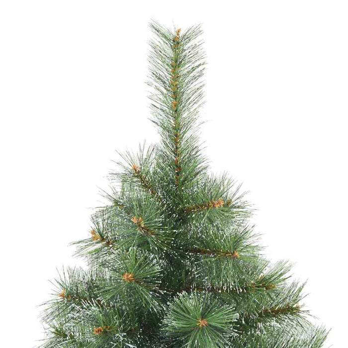 Brad de Crăciun artificial cu 150 LED Verde 120 cm PE și PVC WALTI