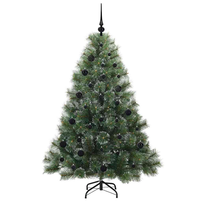 Brad de Crăciun artificial cu 150 LED Verde 150 cm PE și PVC - WALTI WALTI
