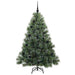 Brad de Crăciun artificial cu 150 LED Verde 150 cm PE și PVC - WALTI WALTI