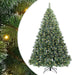Brad de Crăciun artificial cu 300 LED Verde 180 cm PE și PVC - WALTI WALTI