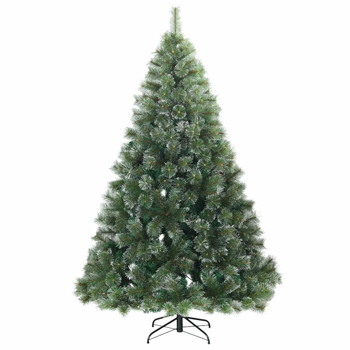 Brad de Crăciun artificial cu 300 LED Verde 180 cm PE și PVC - WALTI WALTI
