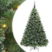 Brad de Crăciun artificial cu 300 LED Verde 180 cm PE și PVC - WALTI WALTI