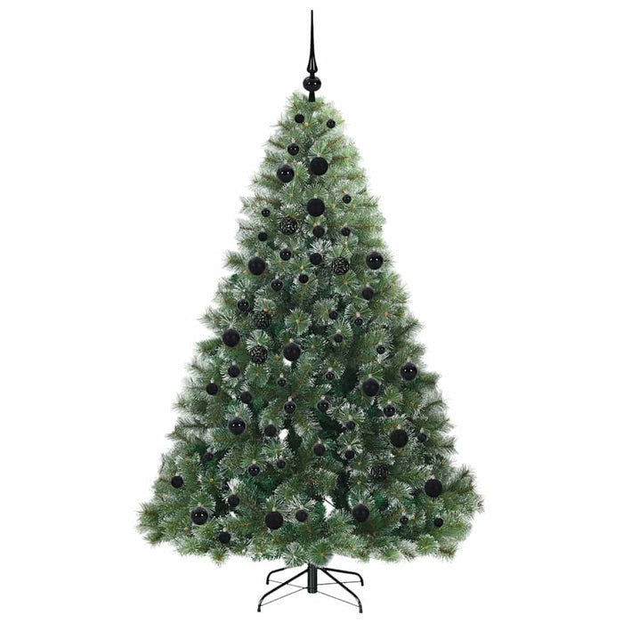 Brad de Crăciun artificial cu 300 LED Verde 180 cm PE și PVC - WALTI WALTI
