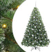 Brad de Crăciun artificial cu 300 LED Verde 180 cm PE și PVC - WALTI WALTI