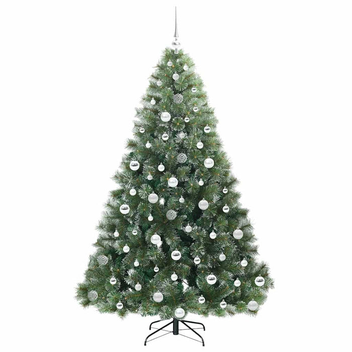 Brad de Crăciun artificial cu 300 LED Verde 180 cm PE și PVC - WALTI WALTI